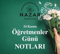 Öğretmenler Günü Çiçek Notları